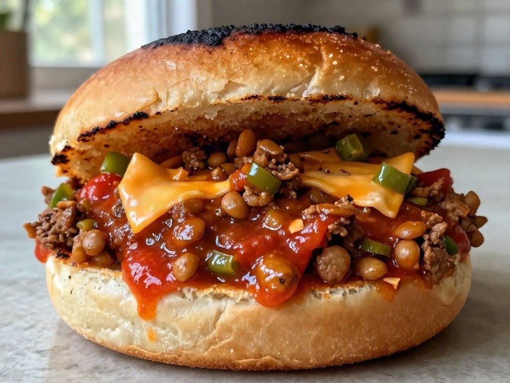 High protein vegan meal sloppy joe